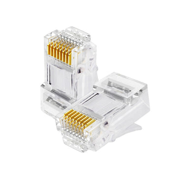 Conector RJ-45 Cat6  -10 Unidades